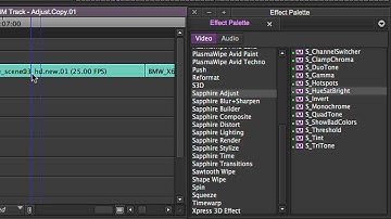 Sapphire Adjust Effects for Avid Media Composer - Hue Sat Bright