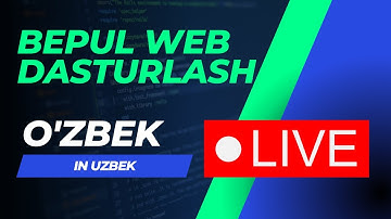 02. HTML teglar va Form bilan ishlash. Web dasturlash kursi @IslamAbdurahman