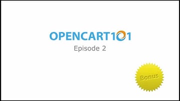 OpenCart 1.5 installation errors (v1.5.5) (OpenCart101 Episode 2 Bonus)