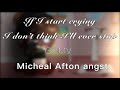 If I start crying I don’t think I’ll ever stop || GCMV || Micheal Afton angst