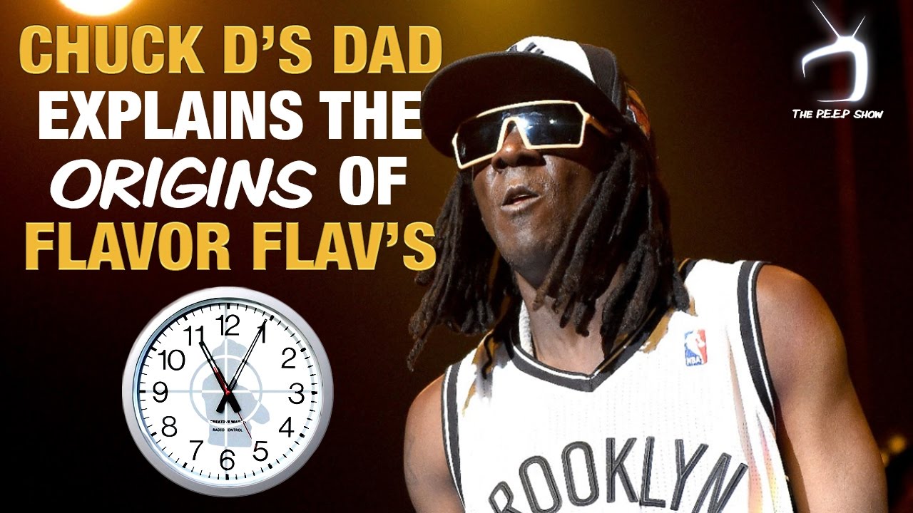 The Story Behind Flavor Flav S Clock From Chuck D S Dad Youtube