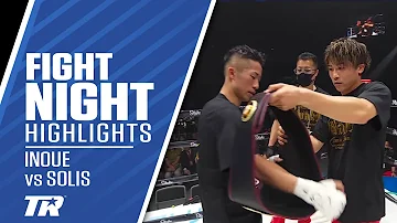 Takuma Inoue Wins Brother Naoya's Old Title Belt! Inoue vs Solis Fight Highlights