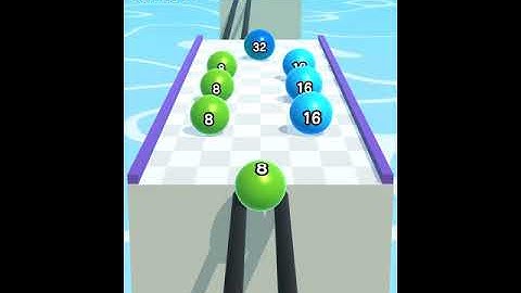 Ball Run 2048 Gameplay Walkthrough Part - 02 (iOS,Android) All levels