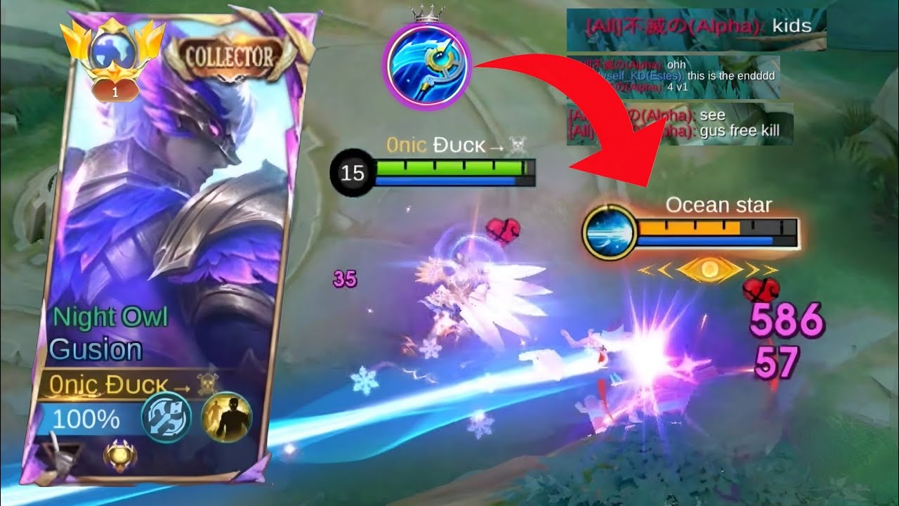 They Said Gusion is Free Kill  Big Mistake! | MLBB Indonesia
