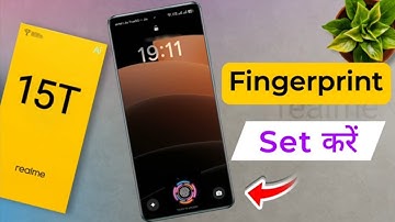 Realme 15T 5g Display Fingerprint Lock Settings | How to Set Fingerprint in realme 15t
