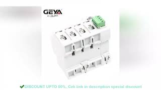 GEYA GRD9L Smart RCCB Auto Recloser RS485 Remote Control Residual Current Circuit Breaker 4P 40A
