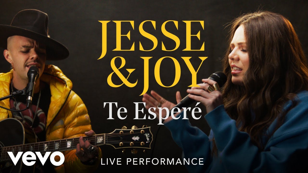 Jesse & Joy - "Te Esperé" Live Performance | Vevo Jesse & Joy - "Te Esperé" Live Performance | Vevo