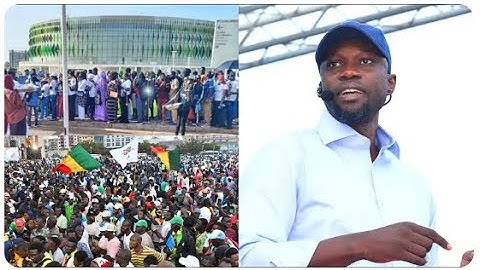 🛑Direct • Giga meeting au Dakar Arena avec Ousmane Sonko