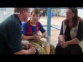 David Cameron meets young Syrian refugees in Jordan