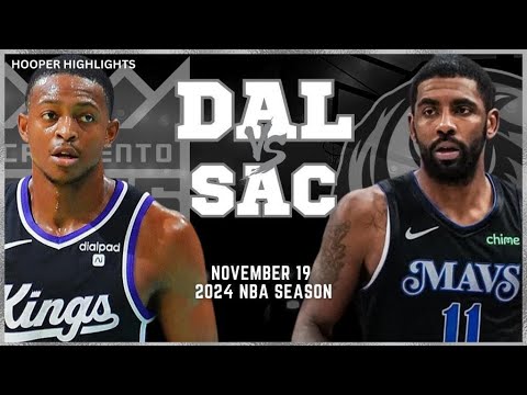 Dallas Mavericks vs Sacramento Kings Full Game Highlights | Nov 19 | 2024 NBA Season