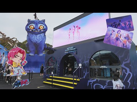 K-Pop <strong>Demon</strong> Hunters at Everland 에버랜드 케데헌 테마존 찐 후기 (<strong>ft</strong>. 굿즈)