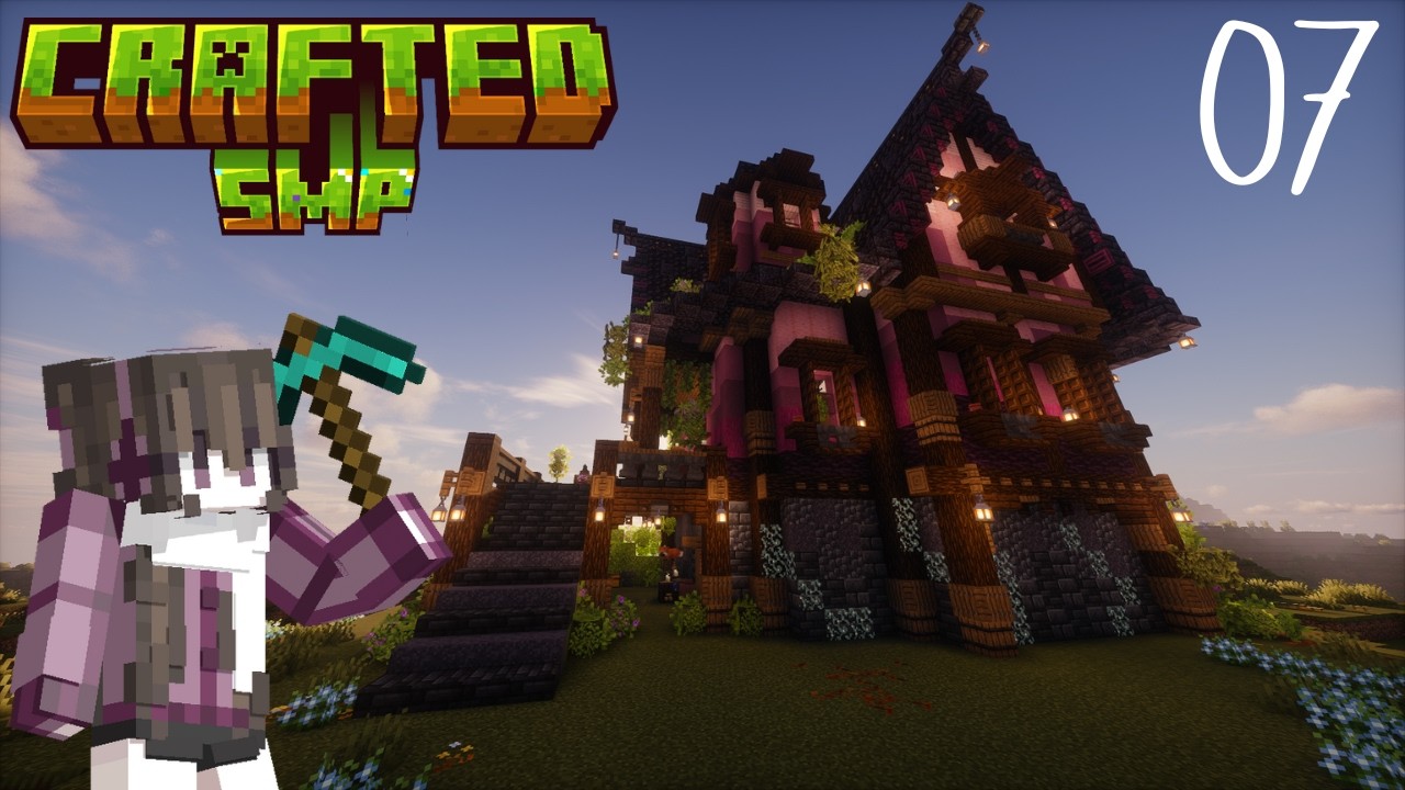 Building a Crimson Mansion | Crafted SMP | ep.7