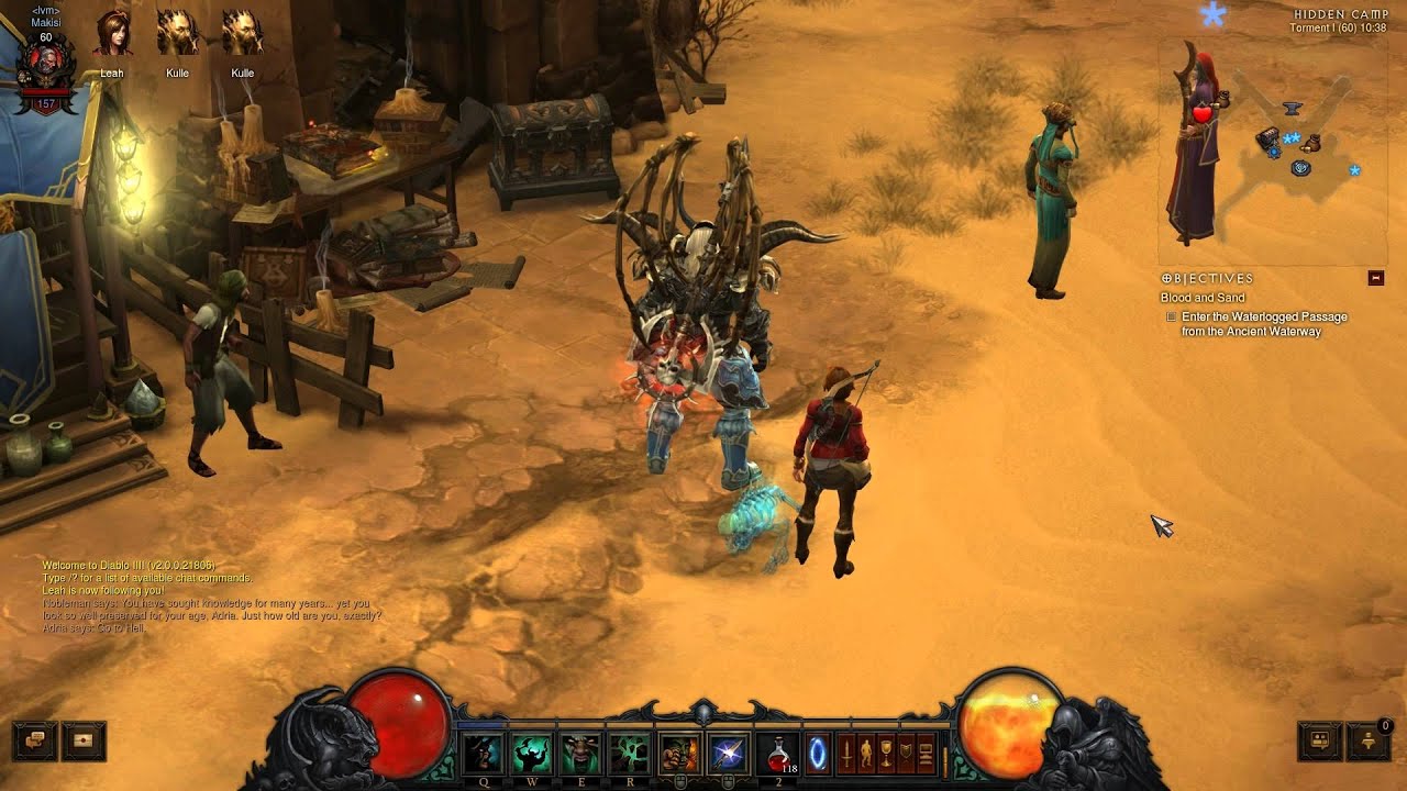 Diablo 3 Reaper of Souls BETA (Digital Deluxe Edition) Spectral Hound Minion - YouTube