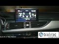 Video: GPS Android 15G LTE Audi A6 C7 & A7 C7 motorized screen TR3153