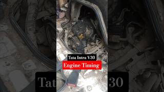 Tata Intra V30 Engine Timing crankshaft lock location camshaft lock location #tata #tatamotors #reel