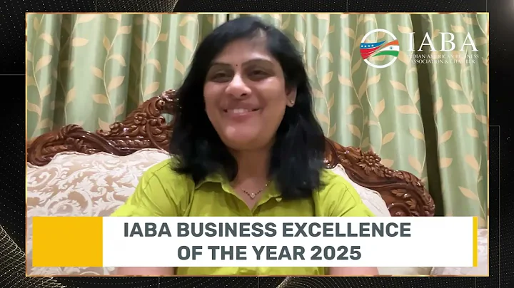 Business Excellence of the Year 2025 — Sowjanya Shakhamoori Shares her IABA Gala Experience