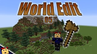 How To Make Awesome Custom Mountains In Minecraft! :: World Edit Tutorial 05