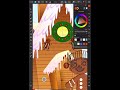 Christmas Art Time-Lapse | Cozy Gingerbread House Digital Painting