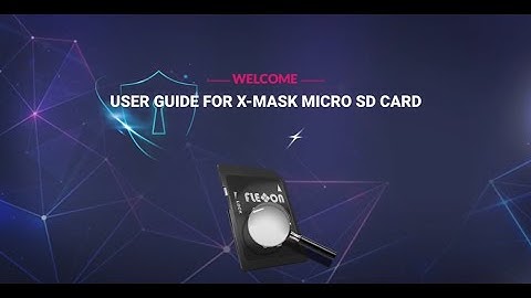 X-MASK User Guide | Flexxon