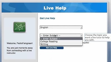 Accessing Brainfuse and Starting a Live Tutor Meeting