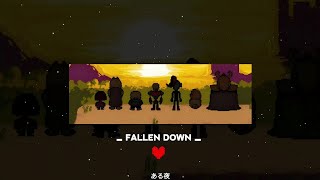 Fallen Down - Undertale (Slowed Reverb) Tiktok Version