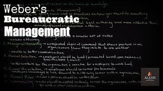 Weber's Bureaucratic Management