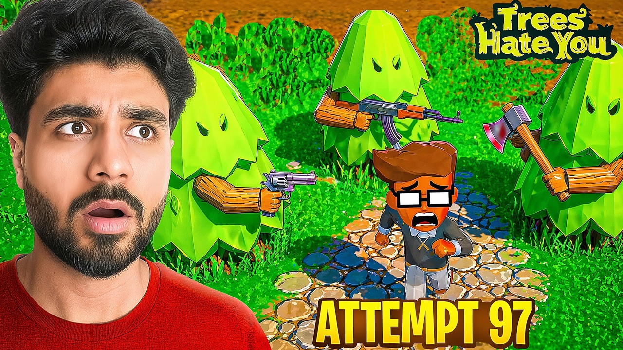 I Got Bullied By The Forest😭 | Trees Hate You