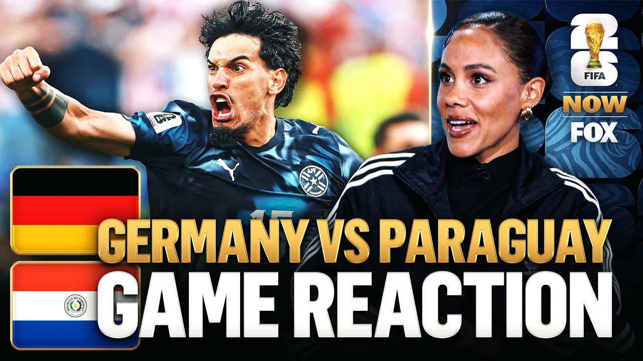 PARAGUAY WINS IN PENALTIES 🚨Instant Reaction to Paraguay's HUGE UPSET win over Germany ⚽️