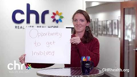 Why Alyssa Loves Working for CHR - Ways to Get Involved