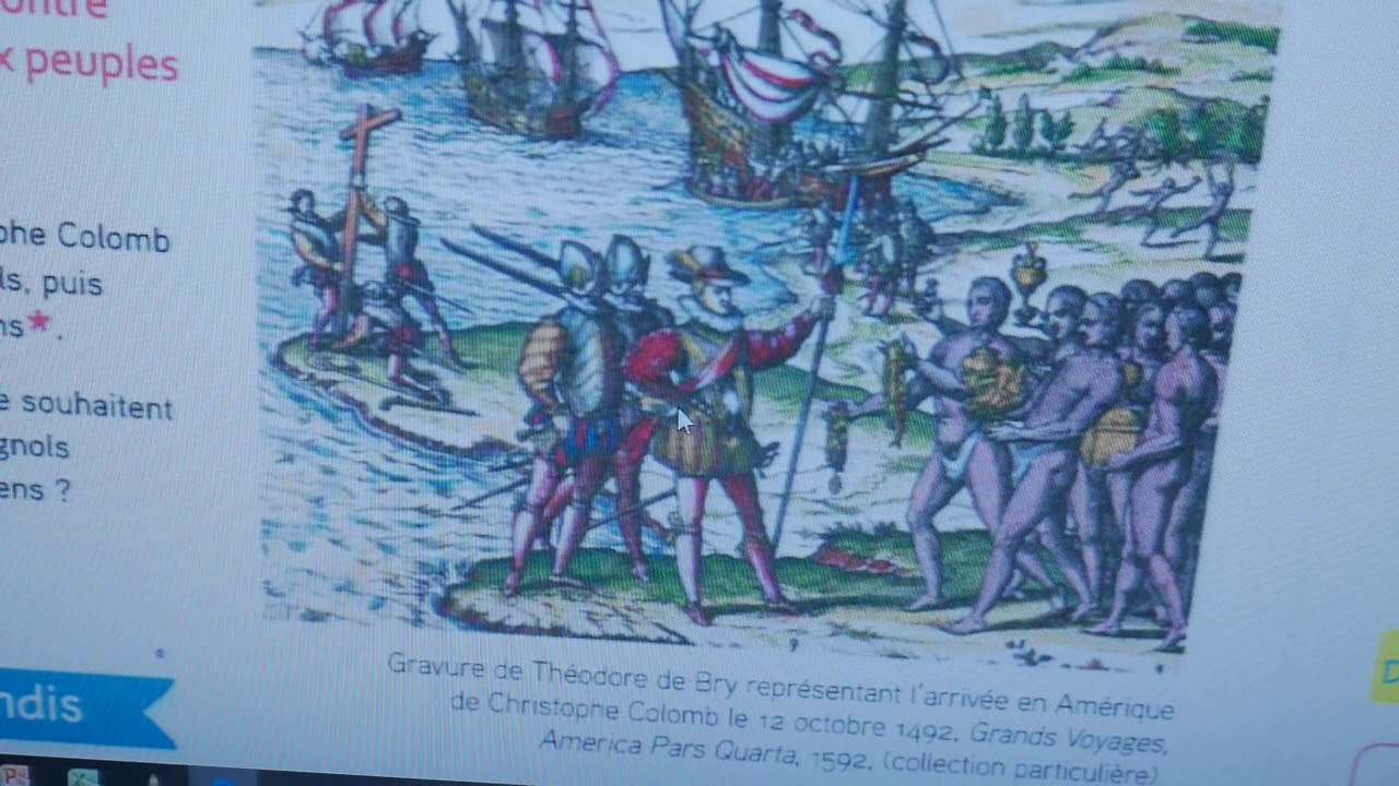 Comment Christophe Colomb découvre l'Amérique - YouTube