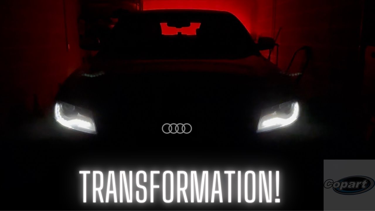 EP.3 / AUDI S4, COPART SALVAGE BUILD! V6 SUPERCHARGED EXHAUST NOISE