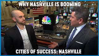 How Nashville Went From The Music City To A Major Business Hub | CNBC Ambition