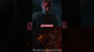 Open Collab W/ @someone-on_YT  Maul VS Bane darth starwars starwarscharacter edit