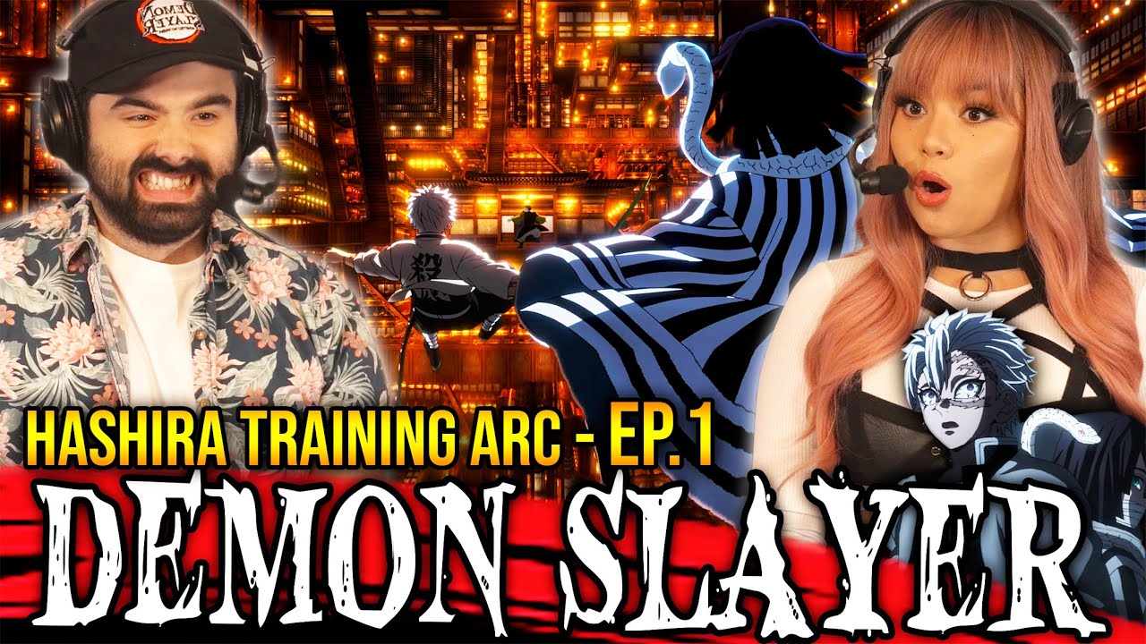 DEMON SLAYER SEASON 4 EPISODE 1 REACTION! To Defeat Muzan Kitbutsuji 4x1 HASHIRA TRAINING ARC