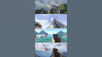 AK-47 Comparison | Modern Warfare 2 vs Black Ops vs Far Cry 3 vs Far Cry 4