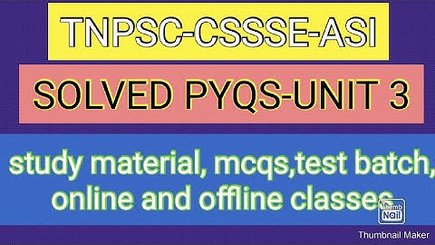 TNPSC-ASI-CSSSE- PREVIOUS YEARS QUESTIONS-UNIT 3-UG TRB MATHS PAPER II-STUDY MATERIAL &MCQS