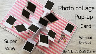 Scrapbook Pop-up element | photo collage scrapbook card