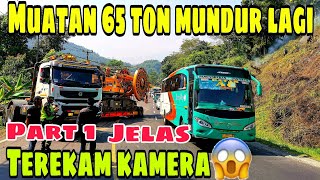 Download Lagu TEREKAM KAMERA!!  DETIK-DETIK TRUK VOLVO FMX MUNDUR LAGI DI TANJAKAN GENTONG MP3