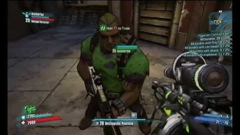 Borderlands 2. "Hyperion Contract #873"