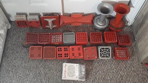Showing off 22 Different Electromechanical Fire Alarm Horns and Explaining The Specs of Them