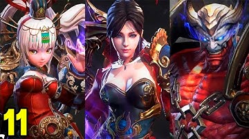 MMORPG Mobile Game Four Gods: Last War Android ios Gameplay Nft Play to Earn P2E Part 11