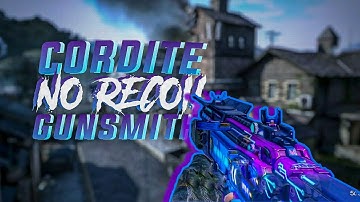 *GUNSMITH* Cordite No Recoil | Fast Mobility ! | COD MOBILE | S2 Multiplayer 2021 | RANKED
