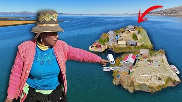 La EXTRAÑA VIDA en una ISLA FLOTANTE | Los Uros Puno
