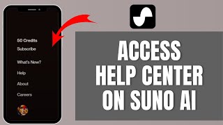How to Access Help Center on Suno AI 2024?