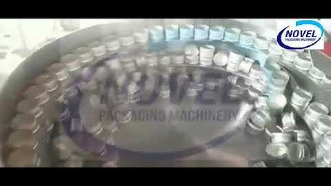 4 head filling and Ropp capping machine