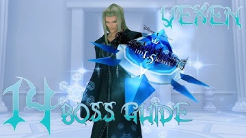 Kingdom Hearts 1.5 HD ReMix- Re Chain Of Memories Boss Guide # 14 Vexen