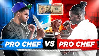 Chef vs. Chef 1v1! INSANE $10 Budget Cook-Off! Episode 1