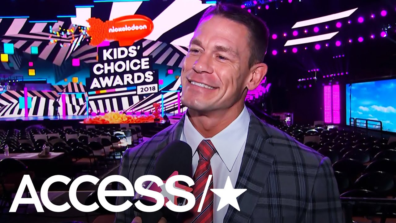 John Cena Among Celebs Who Got Slimed at 2018 Kids' Choice Awards