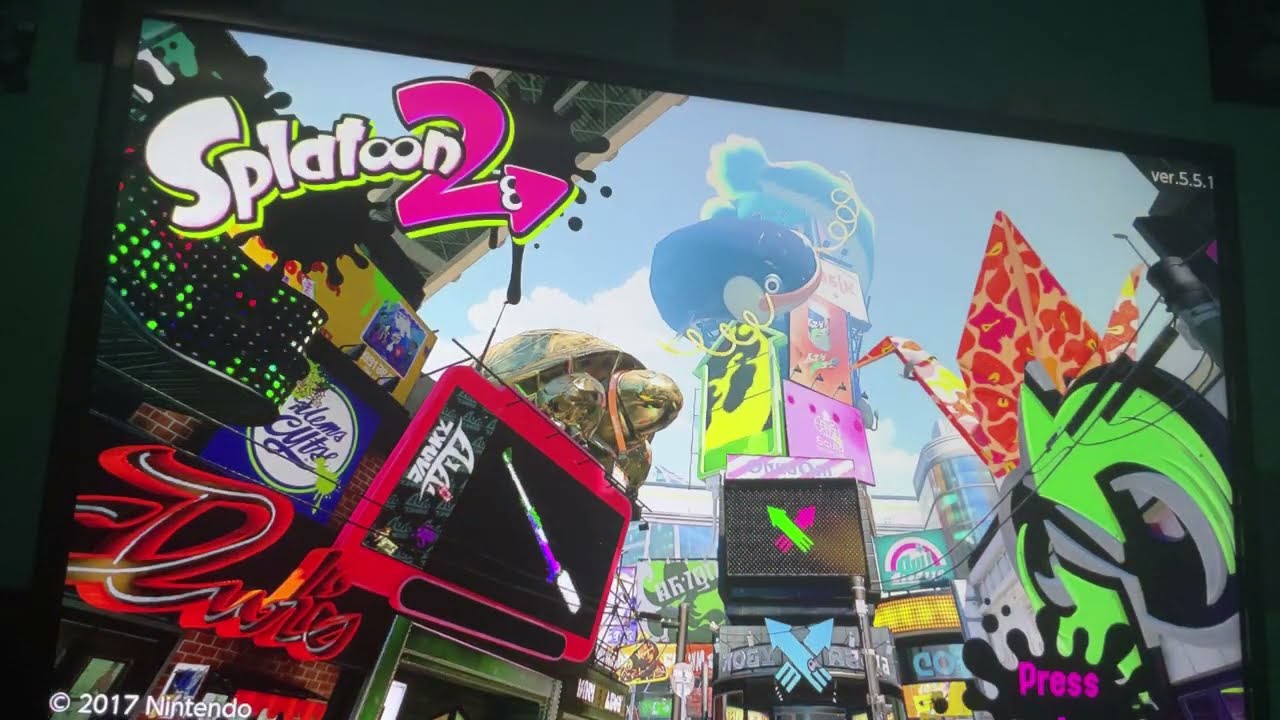 Splatoon 2 what the plaza looks like now