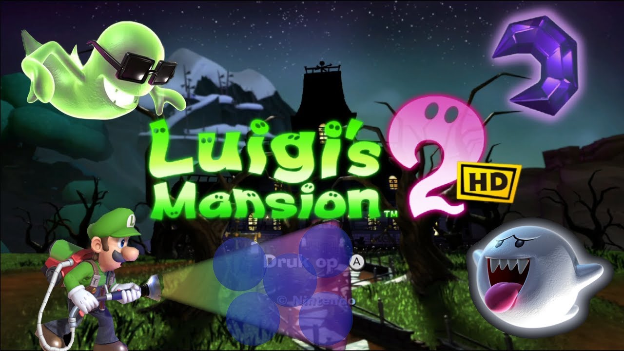 Luigi Mansion 2 HD op jacht naar het UV Lamp